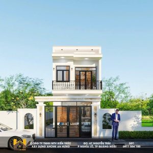 Thiết kế nhà anh Tuân - Nghĩa Hà, Quảng Ngãi